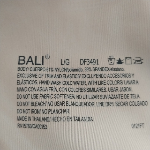 Bali Comfort Bra Nude L - Picture 8 of 10